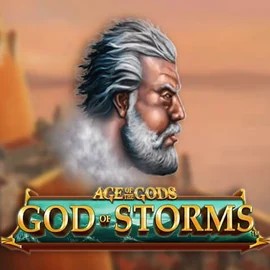 Age Of The Gods: God of Storms game by Playtech – logo hosted on Cubet Casino