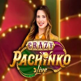 Official Live Casino logo: Crazy Pachinko by Evolution at Cubet Casino