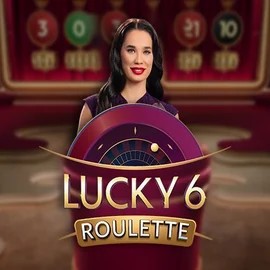 Lucky 6 Roulette slot visual from Pragmatic Play available on cubetcasino.pl