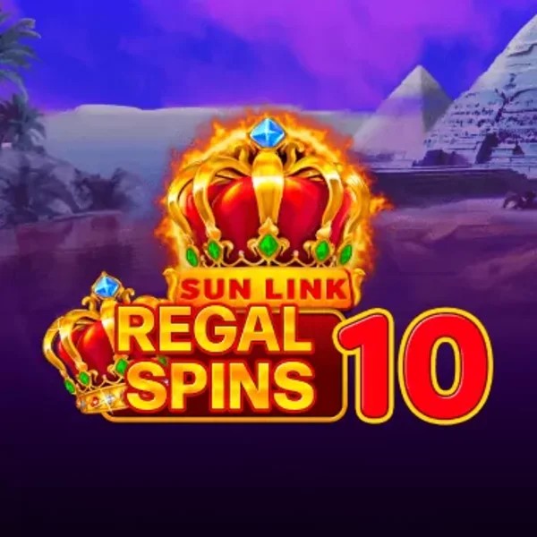 Regal Spins 10 logo by PatePlay at Cubet Casino