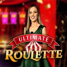 Ultimate Roulette online game logo by Ezugi on cubetcasino.pl